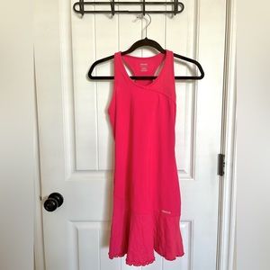 Reebok Dark Pink Tennis Court Dress Size Small